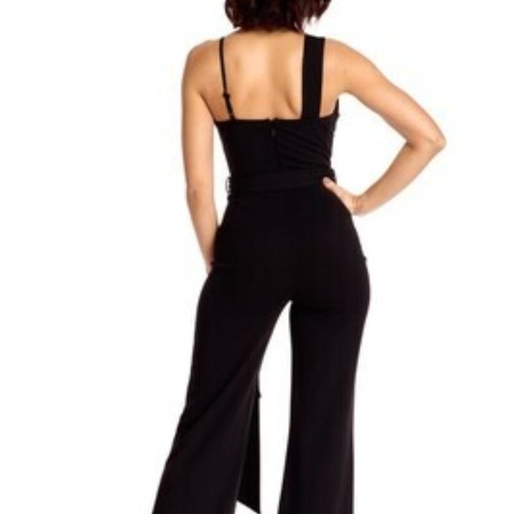 VALENTINE Black Sleeveless Jumpsuit - Picture 4 of 7